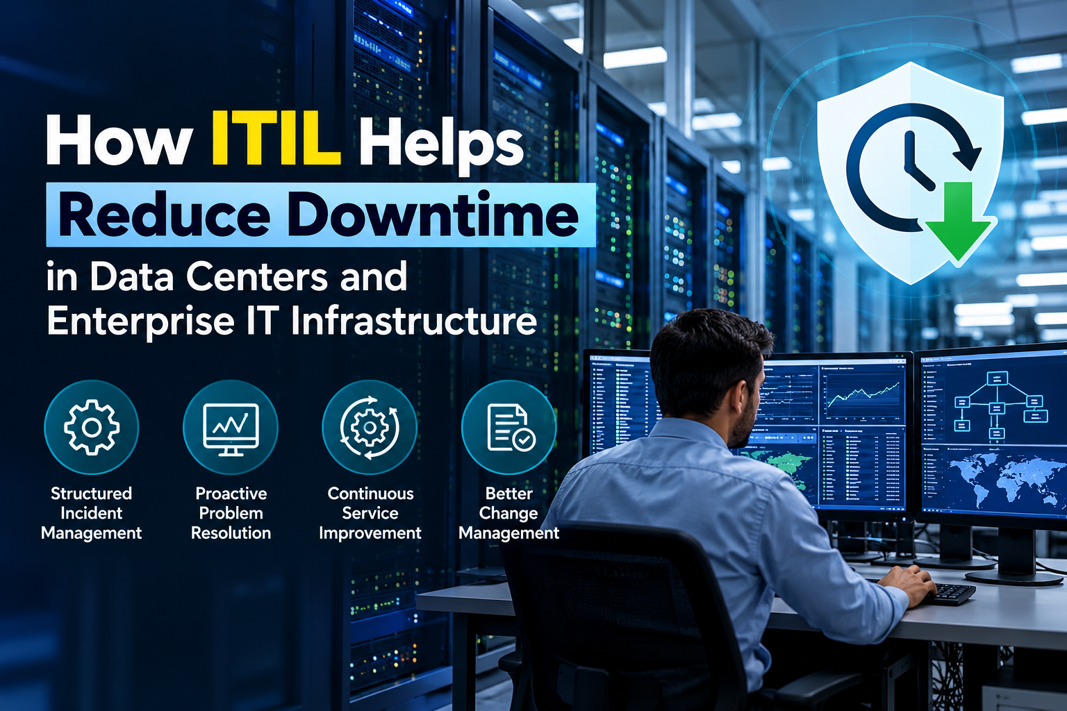 How ITIL Helps Reduce Downtime in Data Centers and Enterprise IT Infrastructure